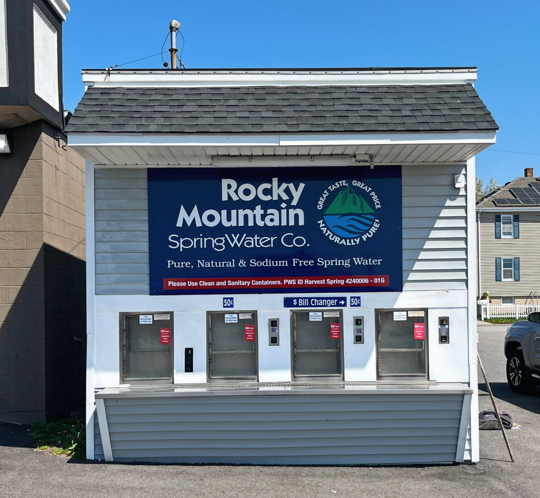 Water refill station near me